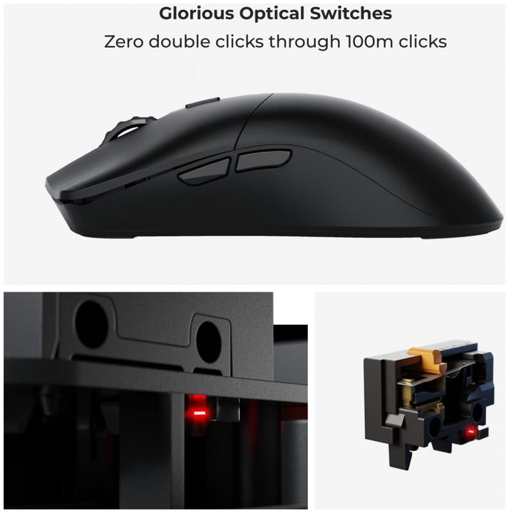 Actual product image Glorious PC Gaming Race O 2 PRO (Cable, Wireless)