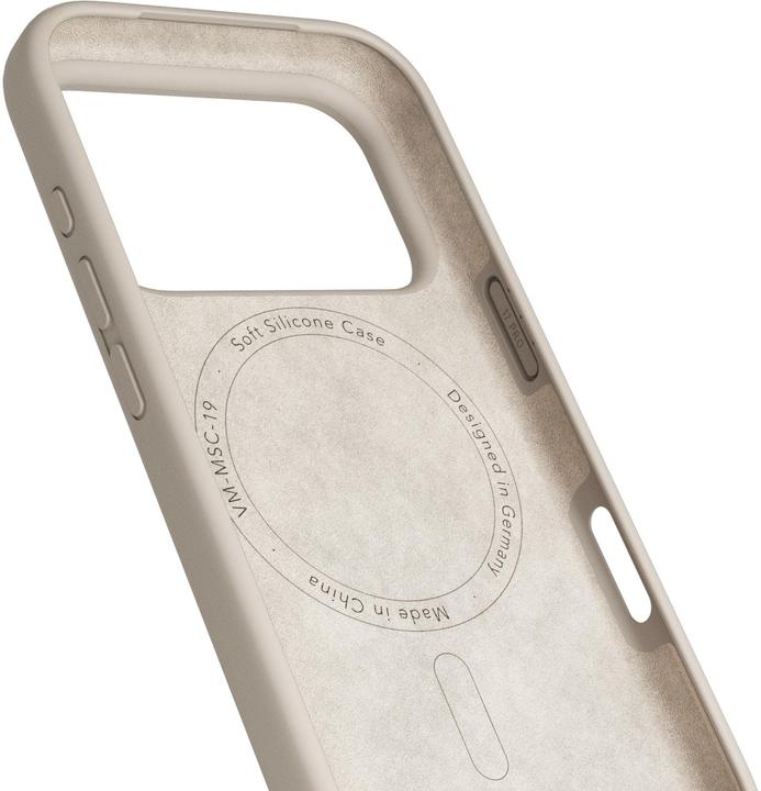 Produktbild Vonmählen Back Cover Soft Silicone iPhone 17 Pro Cream (Apple iPhone 17 Pro)