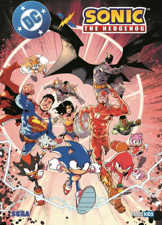 Image du produit Panini DC x Sonic The Hedgehog (Allemand, Adam Bryce Thomas, Caroline Hidalgo, Ian Flynn, 2025)