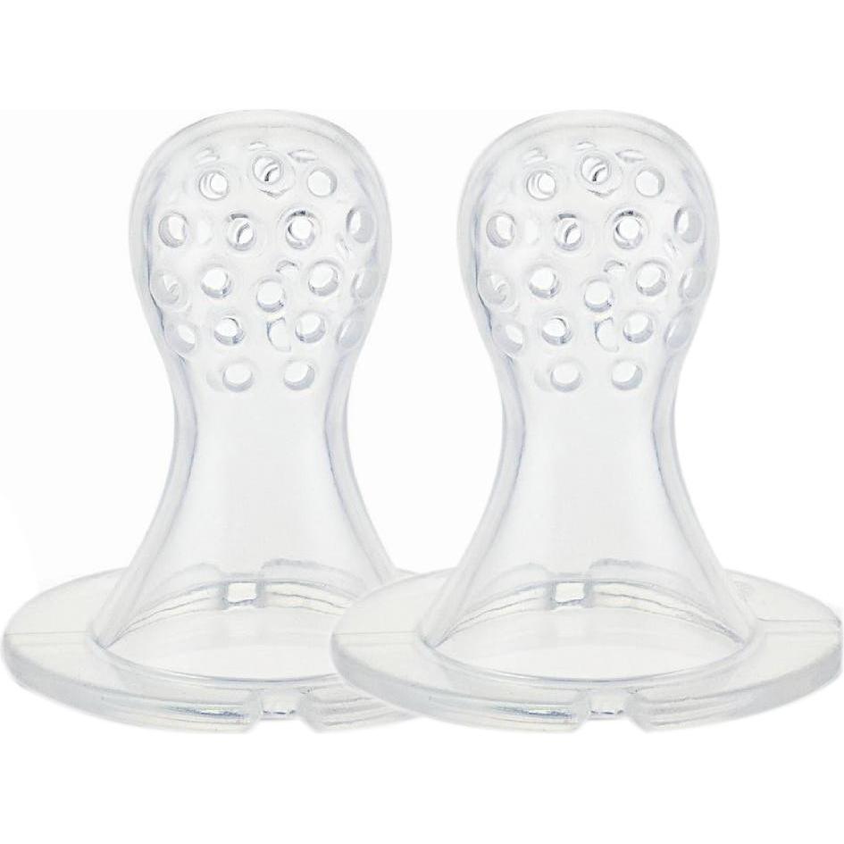 NoName, Stoviglie + posate per bambini, Akcija! Kidsme Food Feeder patentēts silikona uzgalis S izmērs (2 gab.) no 4 mēn. 160371