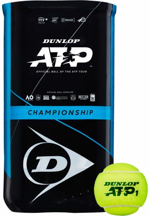 Immagine prodotto Dunlop set di 2 bi di 4 palle da tennis atp championship