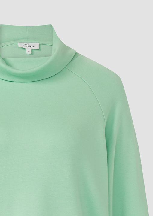 Produktbild s.Oliver Sweatshirt Sweatshirt aus Viskosemix im Relaxed Fit (36)