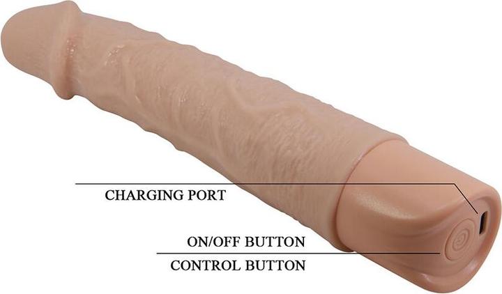 Actual product image Pretty Love - Leander Flexibler Realistischer Vibrator