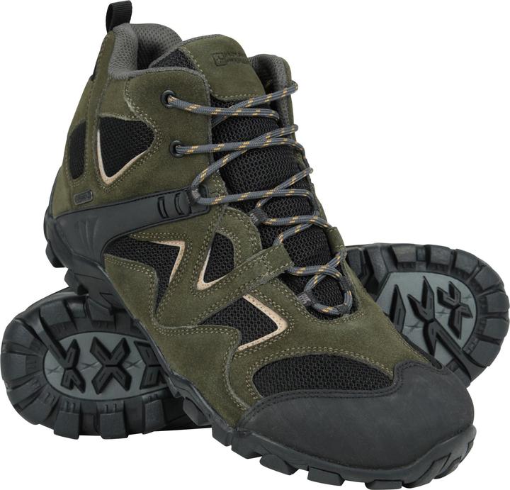 Actual product image Mountain Warehouse Mens Curlew Waterproof Low Profile Walking Boots (43)