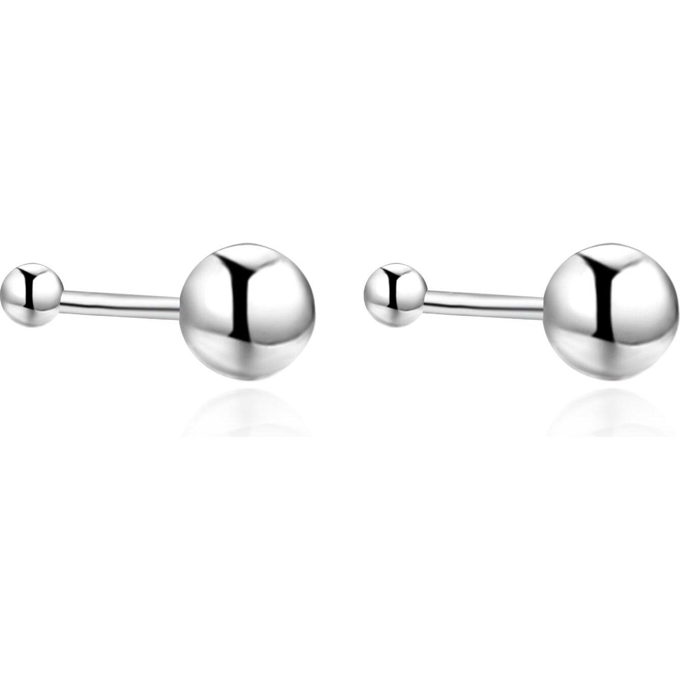 Agato, Orecchini, - Modern silver earrings AGT-E183B