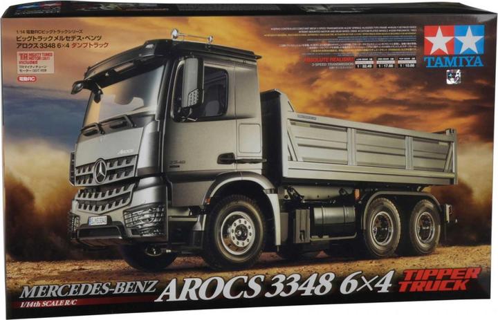 Actual product image Tamiya Mercedes-Benz Arocs 3348 (Kit)