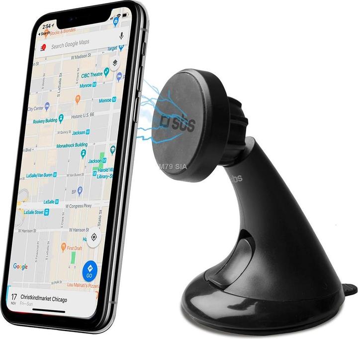 Image du produit SBS Support magnétique pour voiture avec ventouse Ligne Wide