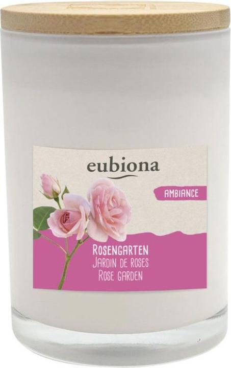 Produktbild Eubiona Duftkerze Rosengarten im Glas