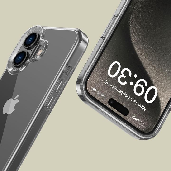 Produktbild Tech-Protect FlexAir Hybrid Case for iPhone 16 - Clear (Apple iPhone 16)