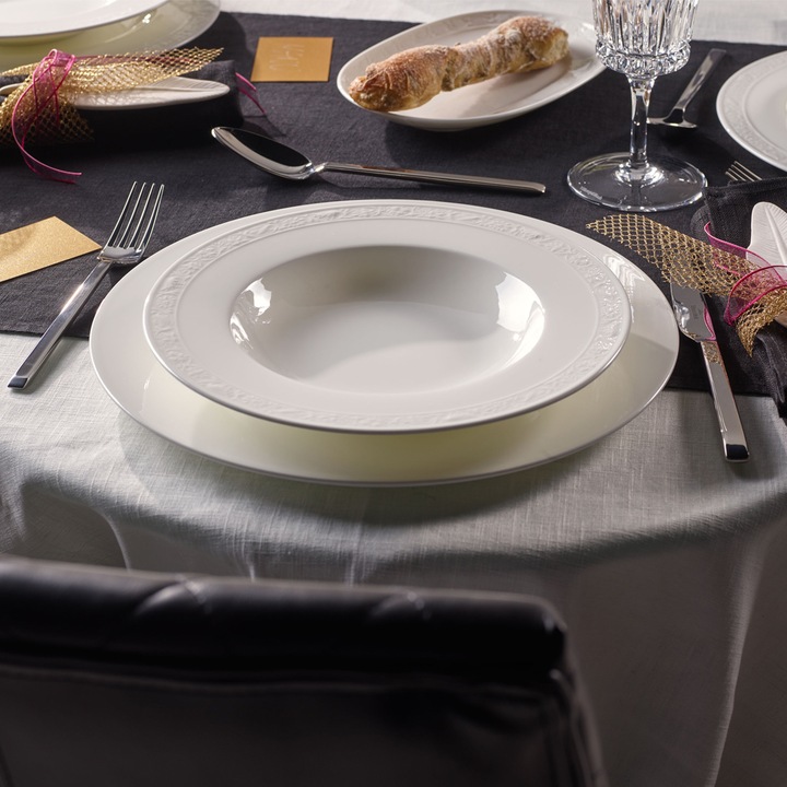 Produktbild Villeroy & Boch White Pearl Teller-Set (6 Stück)