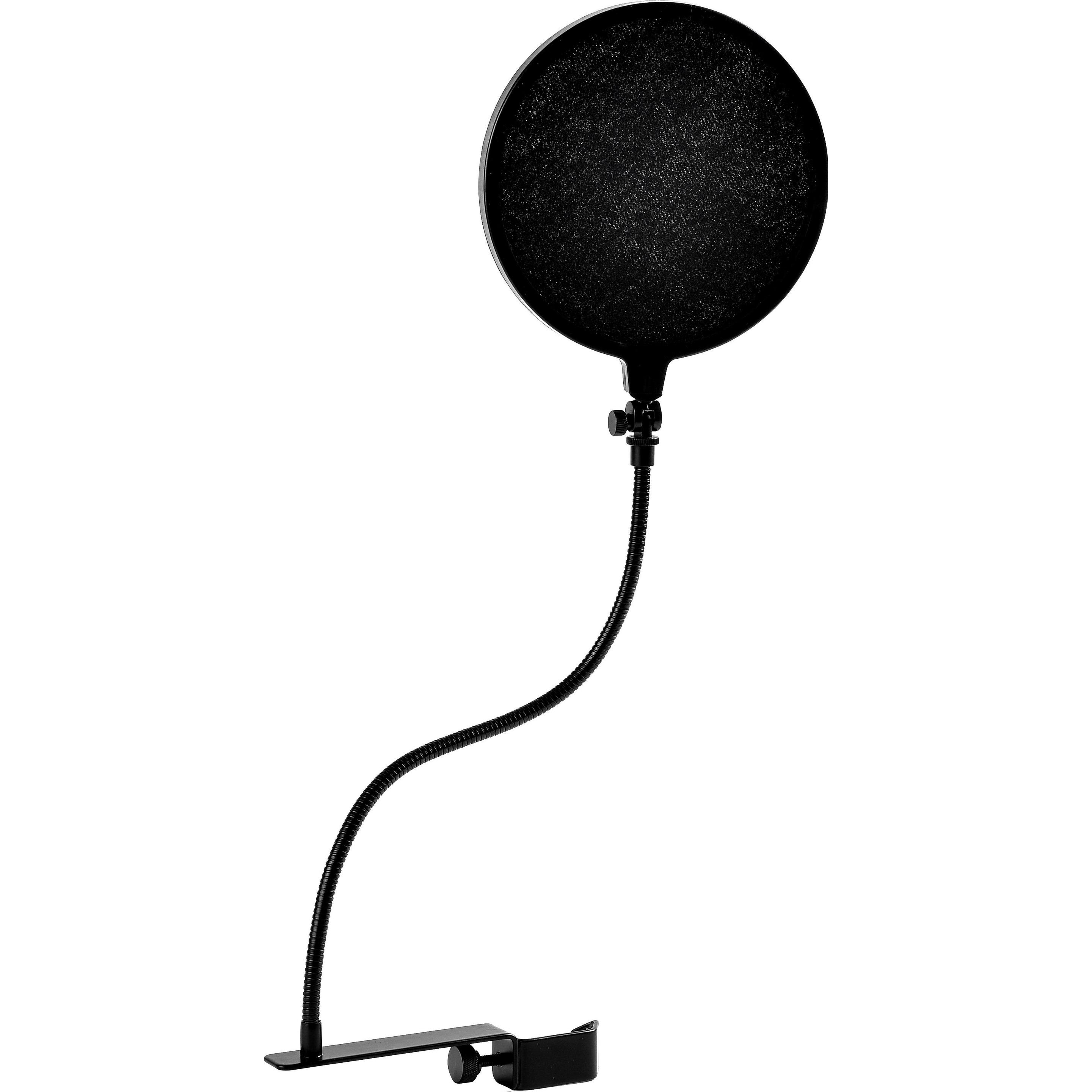 Vocaltone MA 16L -Pop-filtteri joutsenkaulalla, Mikrofon Popschutz