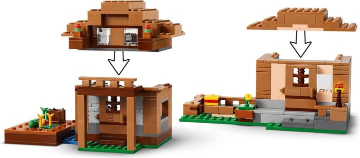Produktbild LEGO Angriff des Magiers auf das Dorf (21596, LEGO Minecraft)