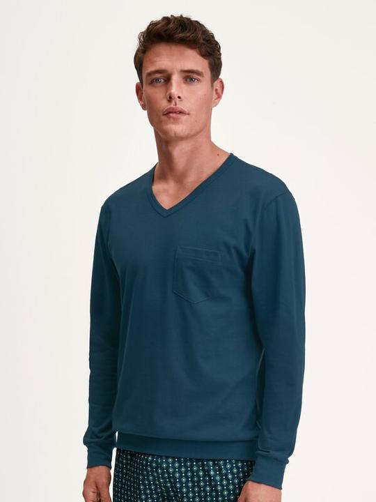 Produktbild Calida Relax Imprint Bündchen-Pyjama (S)