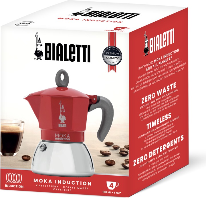 Actual product image Bialetti Moka Induktion 4 (4 T.)