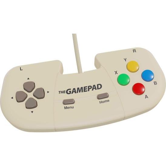 Thumbnail - Retro Games The A500 Mini Joypad (Linux, PC), Gaming Controller, Beige