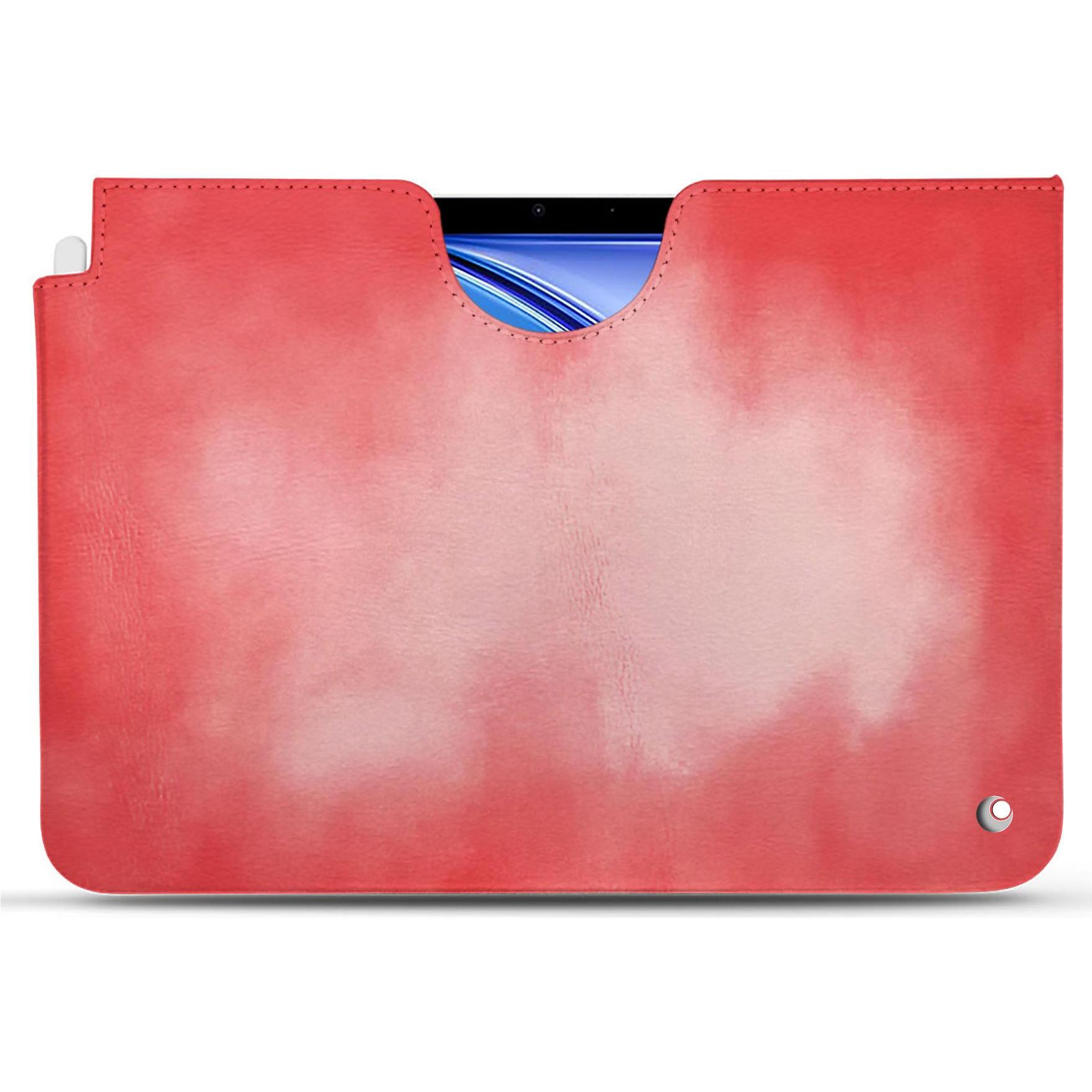 Noreve Lederschutzhülle (iPad Air 2020 (4. Gen), iPad Air 2022 (5. Gen)), Tablet Hülle, Rosa