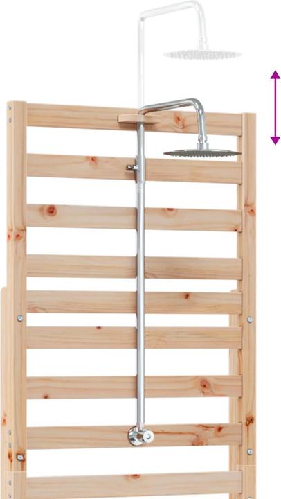 Produktbild vidaXL Outdoor-Dusche