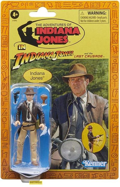 Produktbild Hasbro Indiana Jones Retro Collection figurine Indiana Jones (La Dernière Croisade) 10 cm