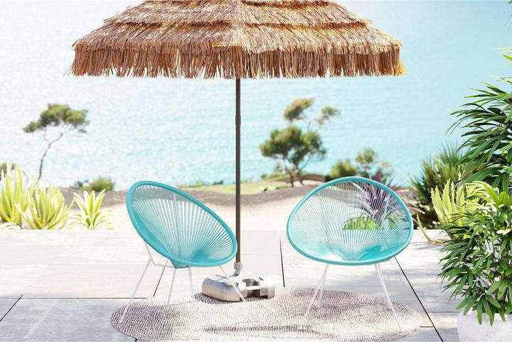 Produktbild Kare Design Sessel Set Acapulco 2tlg Türkis