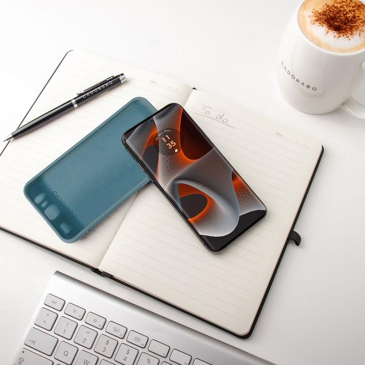 Actual product image Cadorabo Case for Motorola Moto Edge 50 Pro TPU Liquid Silicone Cover