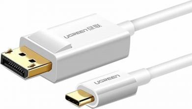 Produktbild Ugreen Kabel USB USB-C - DisplayPort 1.5 m Biały (6957303844203) (1.50 m, USB Typ C)