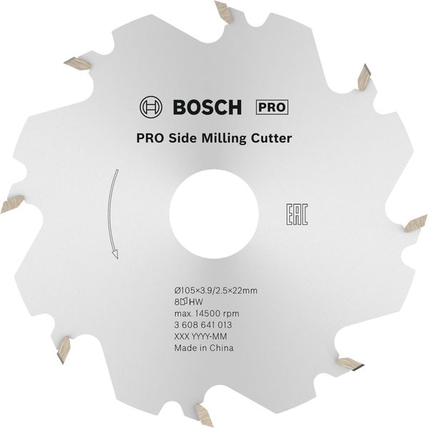 Actual product image Bosch Professional Zubehör Leaf cutter, 8, 22 mm, 4 mm