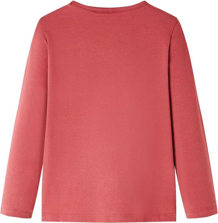 Immagine prodotto vidaXL Camicia da bambino a maniche lunghe rosa scuro 140,Materiale: 95 % cotone (140)