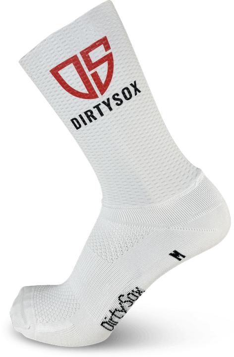 Actual product image Dirtysox Aero - Pro - Aero Light - Teamsocks Weiss (40 - 43)