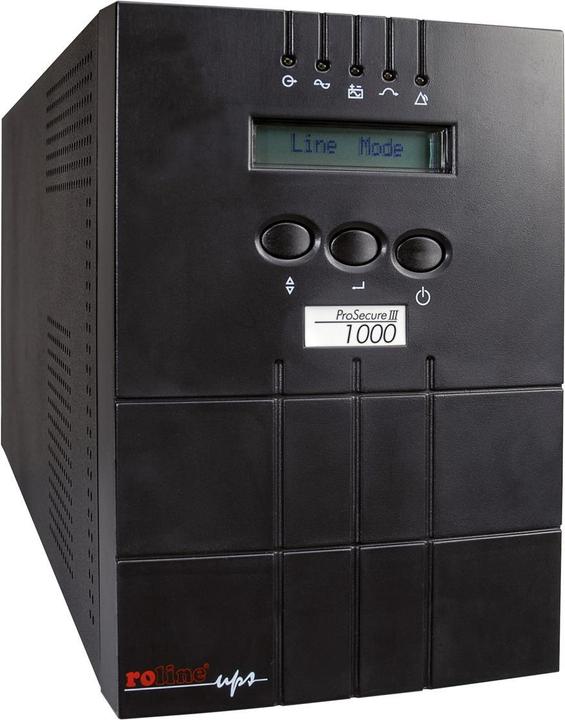 Produktbild Roline ProSecure III 1000 (1000 VA, 900 W, Online-Doppelwandler USV)