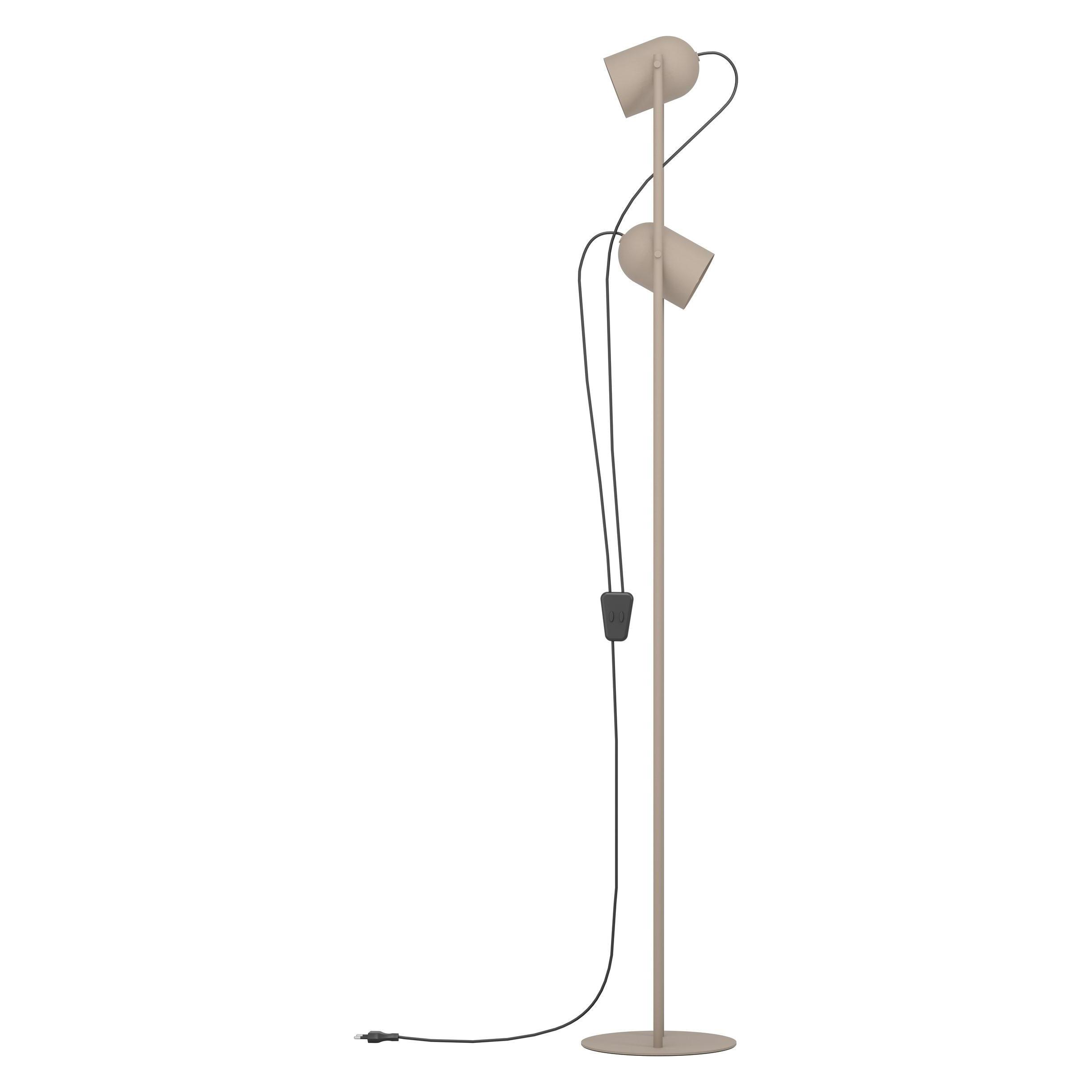 Eglo Stehlampe "Tilston Stehlampe - Stahl - E14 - 2X8W - IP20" E14 1 Stk. Standlampe, 2 Schwenkbare Spots, Leselampe, L12, 5 X B13 X H142, 5 Cm