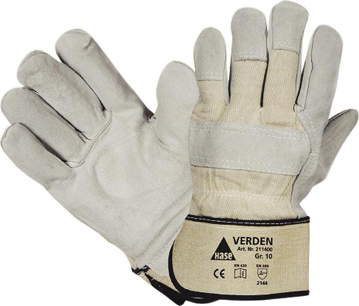 Image du produit Hase Gants Verden taille 10 gris/nature EN 388 EPI catégorie II (10)