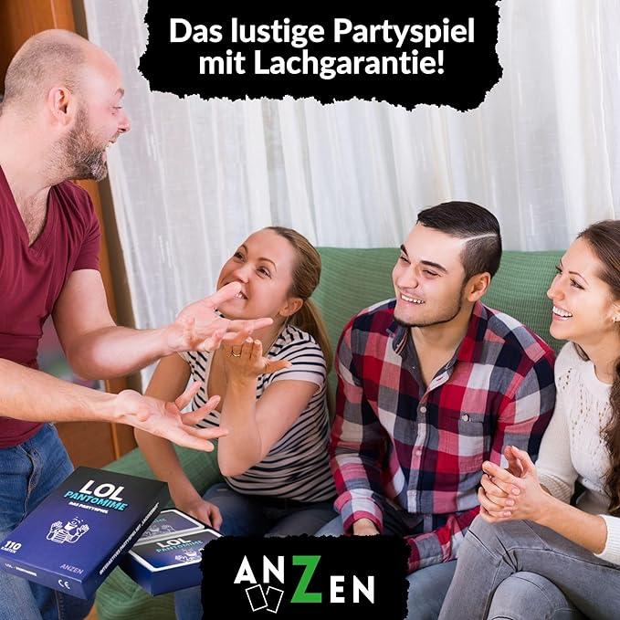 Produktbild Anzen Spiele Lol Pantomime (Deutsch, 2 - 12 Spieler)