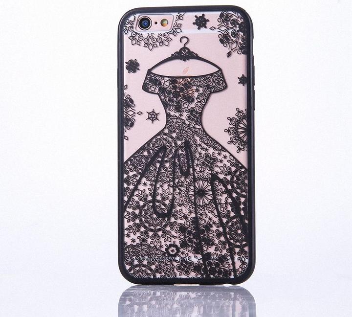 Produktbild König Design Apple iPhone SE 2022 Handyhülle Mandala Case Cover Schutzhülle Bumper Schwarz