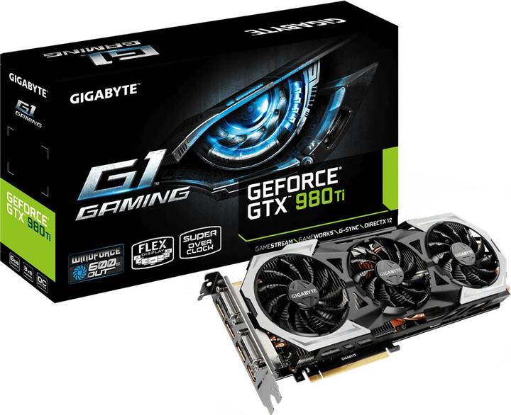Produktbild Gigabyte GTX 980 Ti G1 Gaming (6 GB)