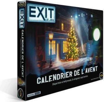 Iello EXIT Calendrier de l'Avent 2025 10+ Disparition Ã Hollywood