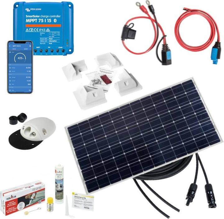 Autarking Solar Set 140Wp, Mono - Fahrzeug (140 W)