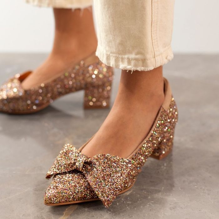 Image du produit Angulus Pump Sparkling Glitter Bow (39)