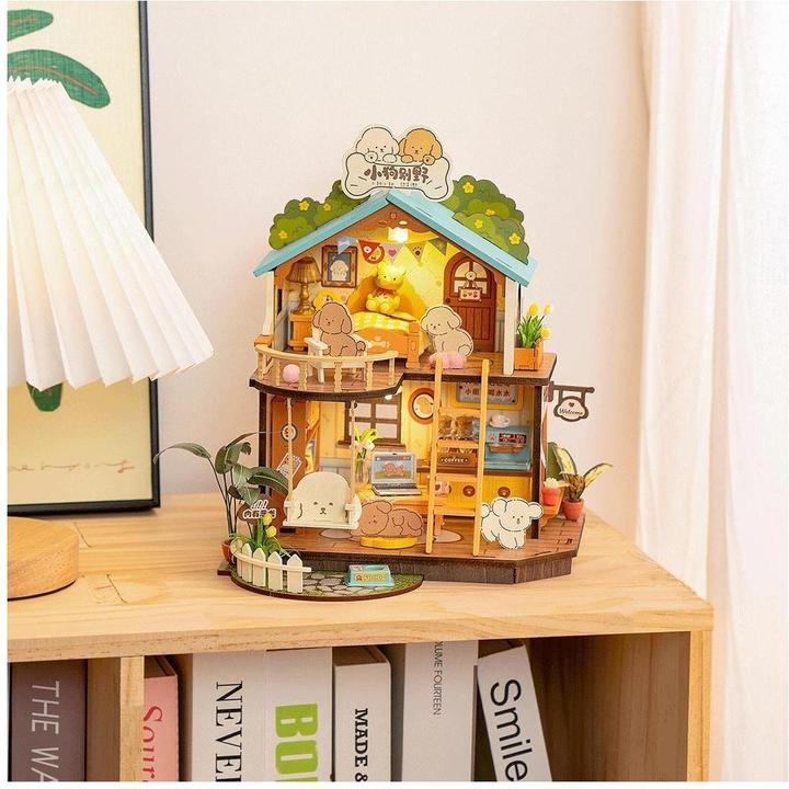 Produktbild Robotime Welpen Villa