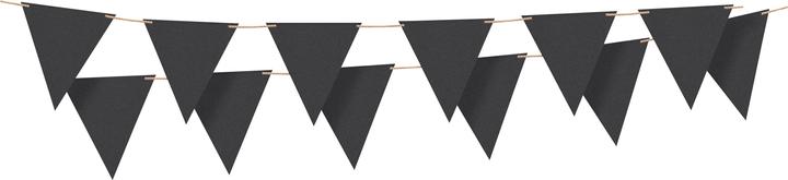 Securit Kreidetafelflaggen 6x schwarz (14.50 x 20.80 cm)