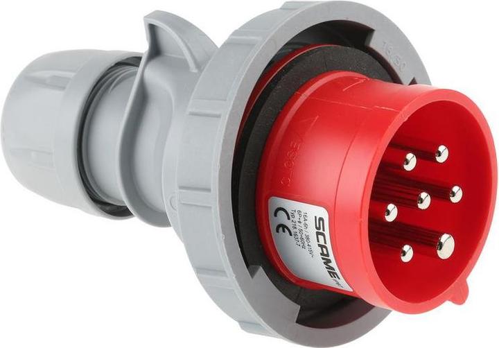 Produktbild RS PRO 16A 6h 6P + E 400v IP67 Plug