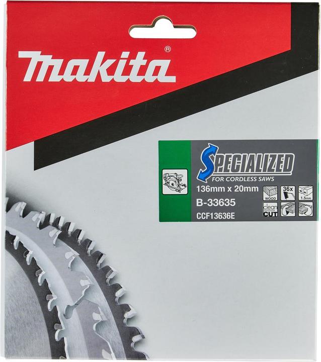 Produktbild Makita SPECIALIZED Kreissägeblatt 136