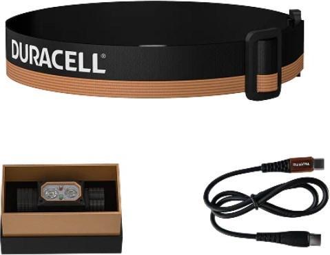 Produktbild Duracell DH2000R Gift Box Stirnlampe schwarz orange (2000 lm)