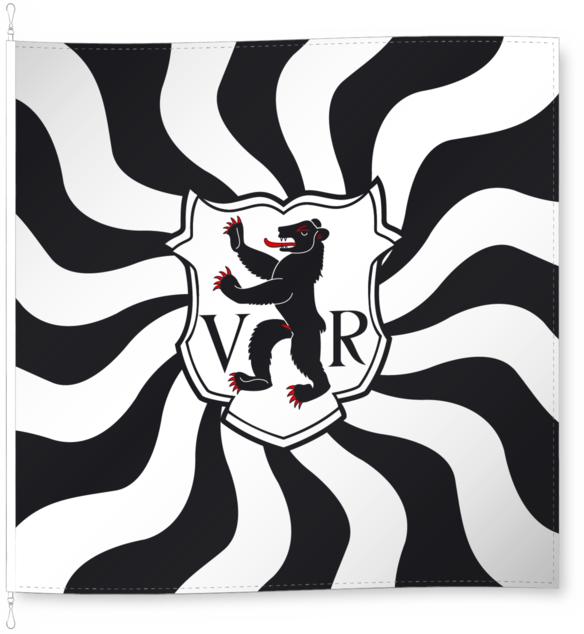 Actual product image Alpenfahnen Appenzell Outer Rhodes (150 x 150 cm)