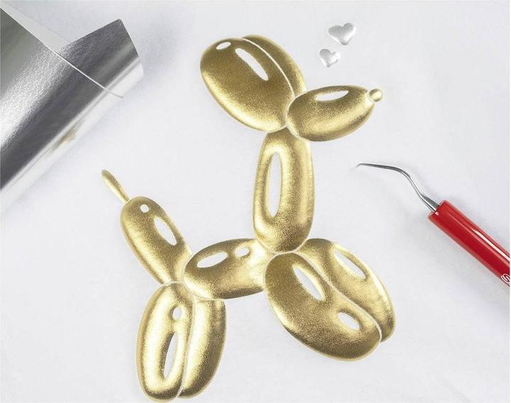 Produktbild Siser Textiltransferfolie Schnittbreite 30 cm Gold