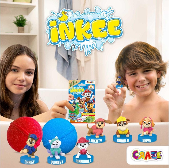 Actual product image Craze Paw Patrol surprise bathing ball (Bath bombs)
