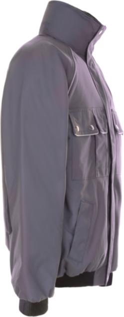 Produktbild Planam unisex Arbeitsjacke CANVAS 320 grau, schwarz Grösse 2XL (XXL)