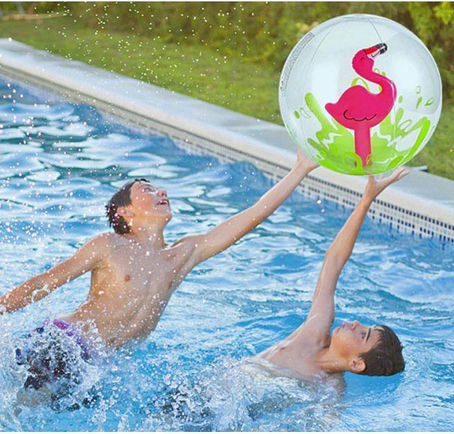 Immagine prodotto MU Classic Pallone da spiaggia gonfiabile della serie Fancy