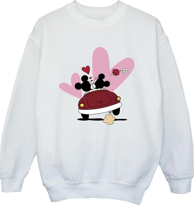 Actual product image Disney Boys Mickey Mouse Car Print Sweatshirt (128)