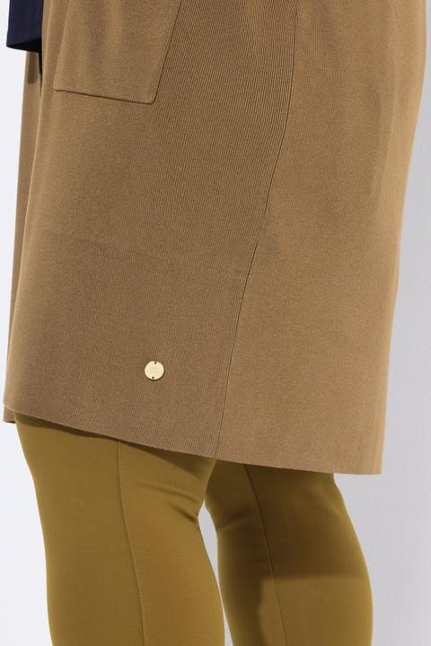 Produktbild Ulla Popken Strickjacke, lange, offene Form, weicher Feinstrick (58)
