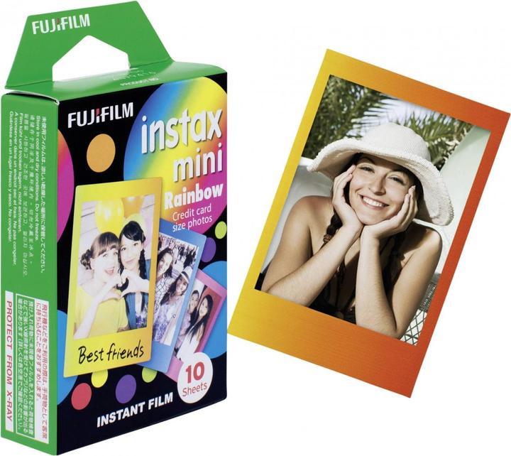 Immagine prodotto Fujifilm Instax Color Mini Rainbow (Instassare Mini)